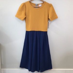 LulaRoe Amelia dress NWT XS